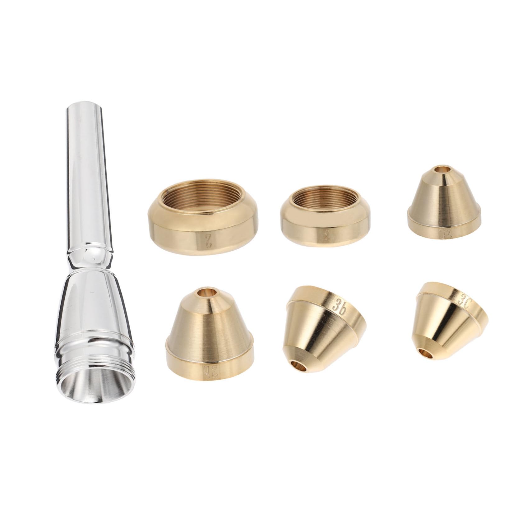 Amazon.co.jp: Vaguelly Bach 7c トランペットマウスピース 7個セット